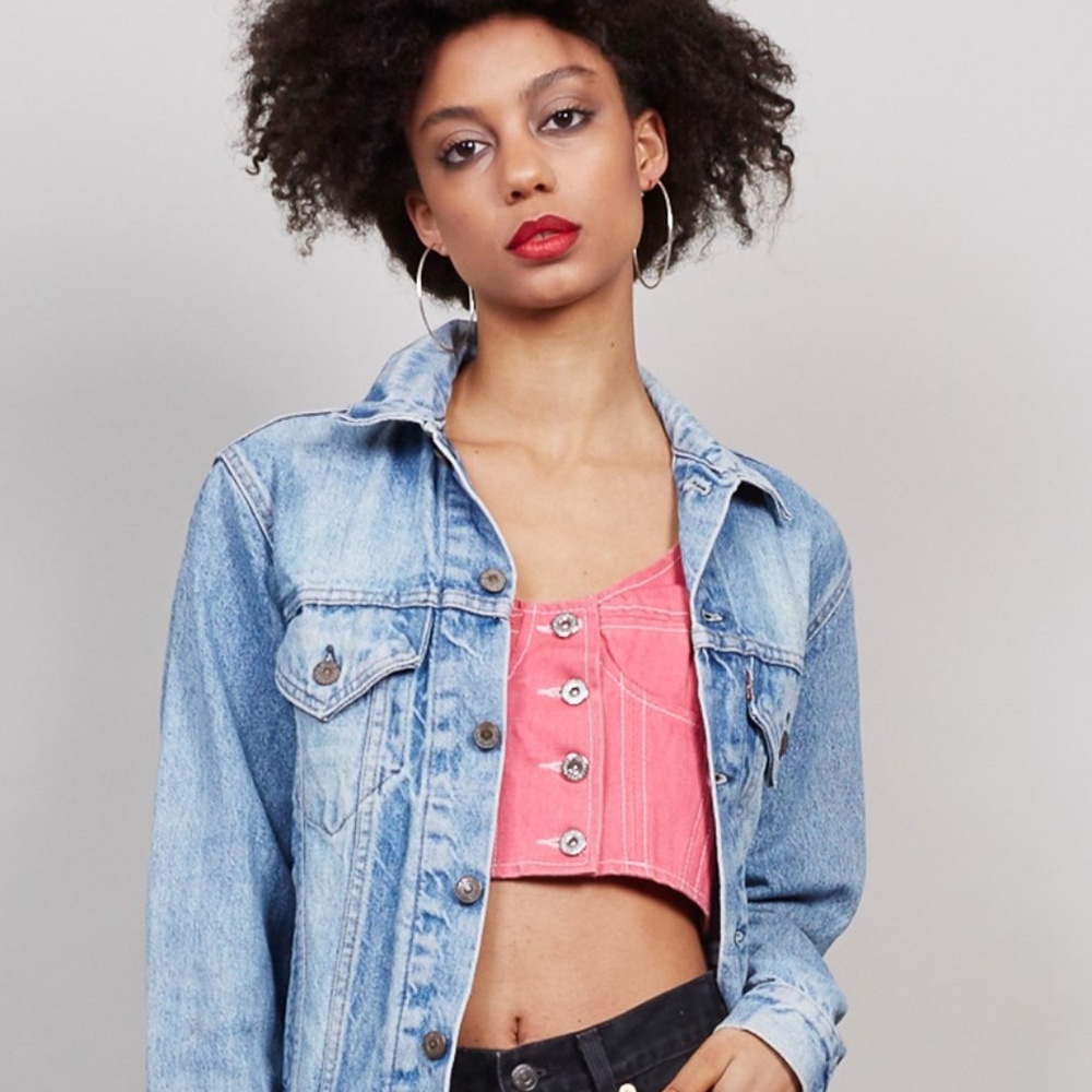 Levi’s Stonewashed Denim Jacket.